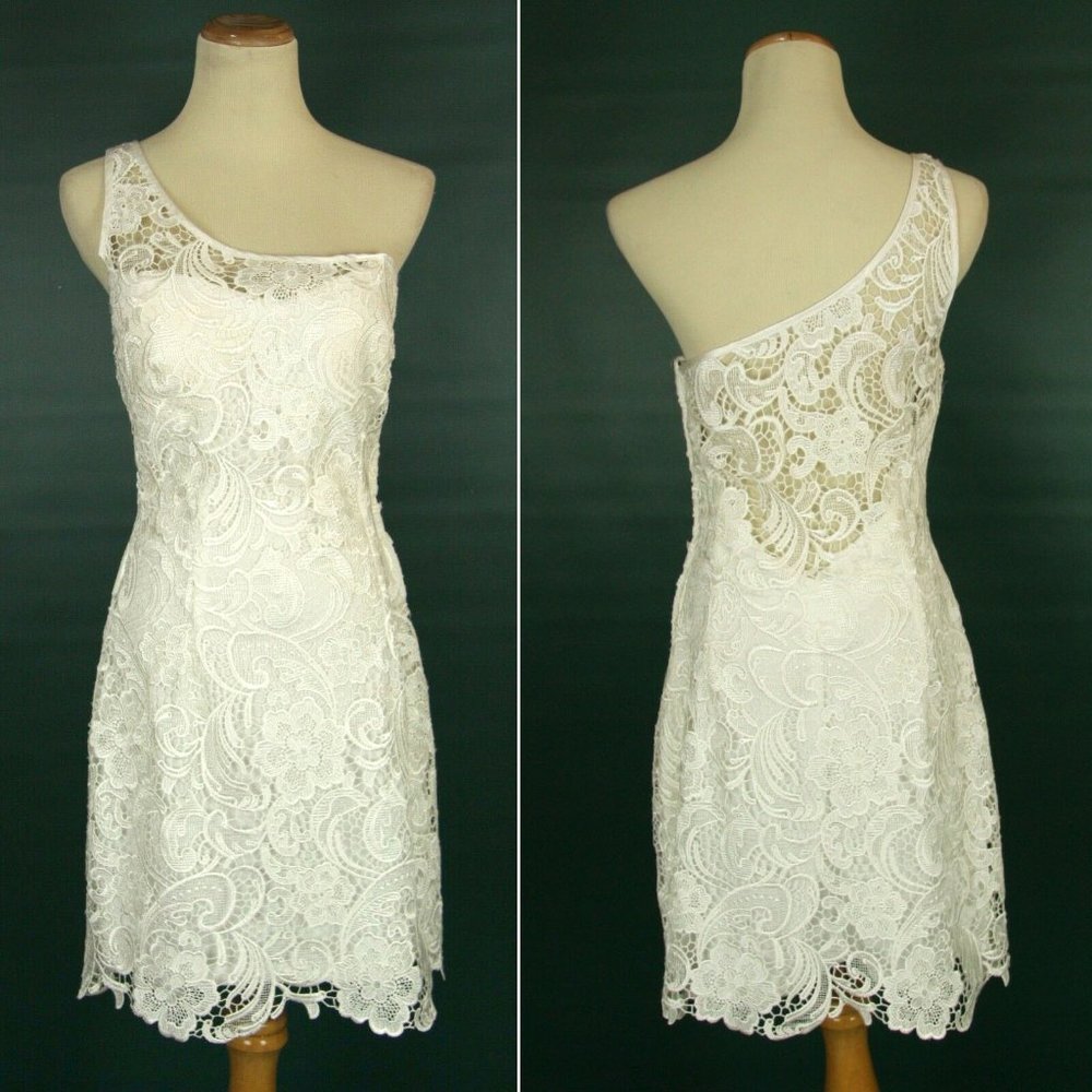 NEW Masquerade White $100 Day Night Cocktail Sz 13